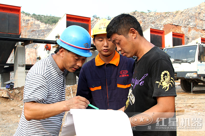 現(xiàn)場指導設備的安裝、調試